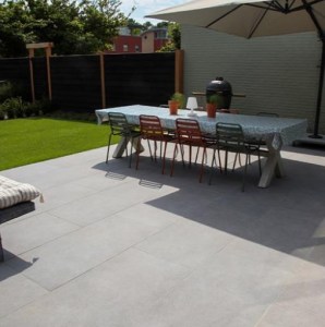 SB Keramisch Tegel Lombarda 20MM Grey 100x100x2cm A. van Elk BV
